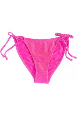 Maui String-Tie Bikini Bottoms - Pink Shimmer✨ Sabal Swim